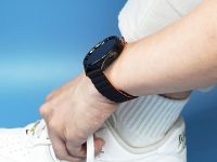 Ремешок Araree Link Strap Black для Galaxy Watch 20 мм, силикон оранжевый