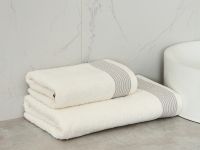 Полотенце махровое Галио/Galio, серое