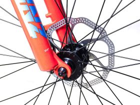 Горный велосипед Stark Router 27.4 HD, год 2024, цвет Оранжевый-Синий, ростовка 18