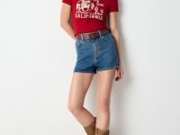 Короткие джинсовые шорты Глория Джинс