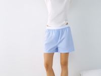 Пижамные шорты, 2 шт., Голубой