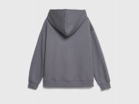 Худи с вышивкой для девочек, Серый