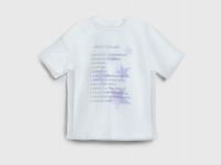 Двойная футболка для девочек, Белый