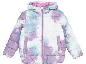 Куртка текстильная с полиуретановым покрытием для девочек