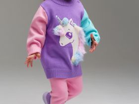 Свитер детский трикотажный для девочек