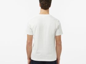 Мужская хлопковая футболка Lacoste стандартного кроя