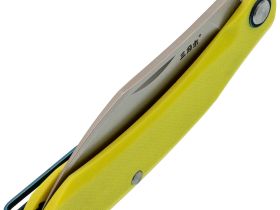 Складной нож Sanrenmu 7315-GP, сталь 12С27, рукоять G10, зелёный