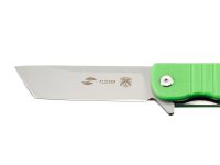 Нож складной Stinger 107 мм, сталь D2, рукоять G10, салатовый