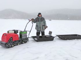 Мотобуксировщик PAXUS 500 13 л.с. Honda