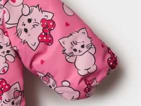 Комбинезон детский текстильный с полиуретановым покрытием для девочек