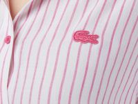 Женская рубашка Lacoste из смеси льна