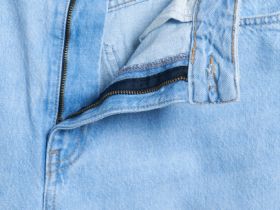 Джинсы Balloon со средней посадкой, Голубой