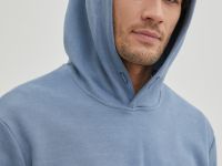 Худи прямого силуэта с капюшоном