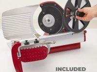 Yeseatis TASTE ONLINE FOOD YESEATIS.COM Ломтерезка BERKEL Home Line 250 PLUS / в комплекте красный чехол