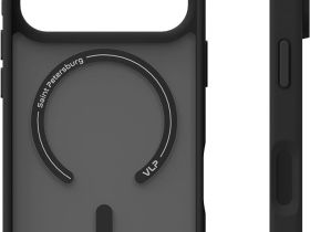Клип-кейс VLP Lite Bloomс MagSafe для Apple iPhone 17 Pro Чёрный