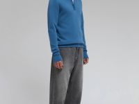 Джемпер-поло с шерстью