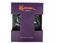 Forward Шлем защитный Klonk MTB (12014), цвет Черный-Белый, ростовка S/M