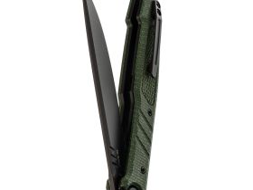 Складной нож НОКС Финка 2 Black, сталь D2, рукоять микарта