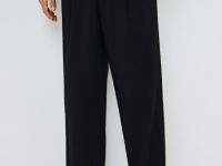 Брюки из вискозы, Черный