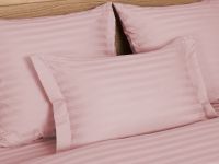 Постельное белье Soft pink, страйп-сатин