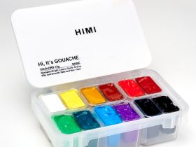Набор гуаши мини HIMI 12 цветов по 12 мл