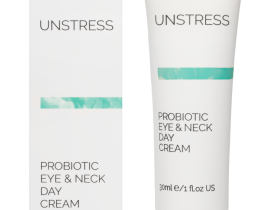 Unstress Probiotic Eye & Neck Day Cream SPF 12 - Дневной крем с пробиотическим действием для кожи вокруг глаз и шеи SPF 12, 30 мл