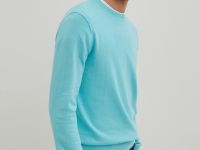 Джемпер свободного силуэта из хлопка