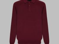 Джемпер-поло с шерстью