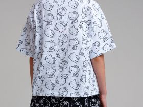 Фуфайка трикотажная для девочек (футболка)