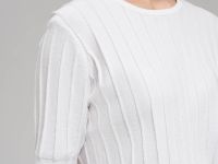 Джемпер прямого кроя из 100% хлопка