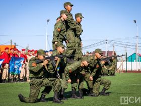 В Якутске стартовал республиканский слет юнармейцев