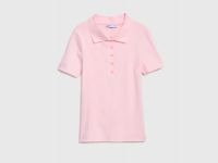 Поло в рубчик, Розовый