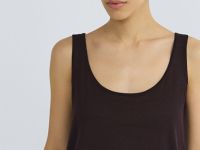 Вязаная майка, Коричневый