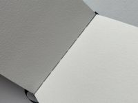 Скетчбук для акварели Potentate "Джинс" LX-12 12х12 см 24 л 300 г хлопок, с резинкой