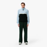 Мужские хлопковые спортивные брюки Lacoste оверсайз