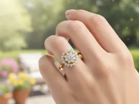 Классическое кольцо из желтого золота э0312кц07163600_white