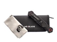 Складной нож Ferat Black, сталь D2 BSW, рукоять G10, Mr.Blade