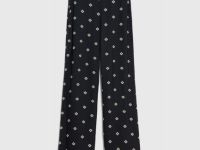 Широкие брюки, Черный