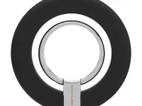 Магнитный держатель-кольцо Keephone MagSnap Easy Grip для Apple iPhone (черный)