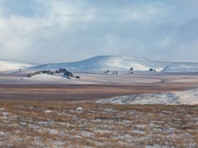 Арктическая снегоходная экспедиция «К Каменным Людям Сундуруна через кряж Суор Уйата». Сопутствующая рыбалка на трофейного арктического гольца
