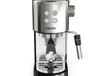 Рожковая кофеварка KRUPS XP444C10 с кофемолкой GX204D10