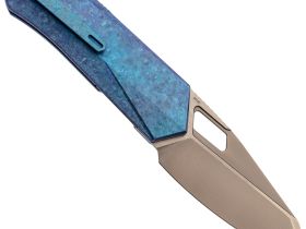 Складной нож Remette Woodpecker, сталь M390, рукоять титан, синий