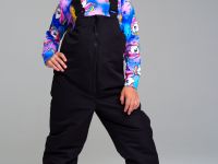 Полукомбинезон текстильный с полиуретановым покрытием для девочек