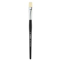 Кисть жесткая синтетика №14 плоская Sketchmarker "352" ручка короткая