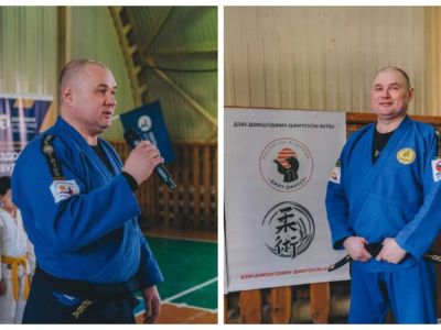 Студенты Якутского технологического техникума вышли на зарядку с ветераном СВО