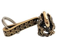 Брелок Чужой, бронза