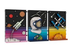 Космические приключения AB-1321 Конструктор Набор 65 лет первому полету