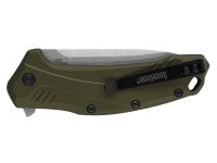 Полуавтоматический складной нож Kershaw Link, сталь CPM MagnaCut, рукоять алюминий, олива