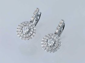 Серьги из белого золота э4712сг08184800