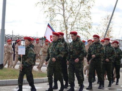 В Якутске стартовал IX слет юнармейцев